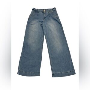BCBGeneration Women Wide Leg Denim Jeans